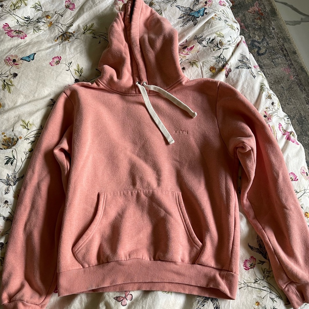 Kith pink hoodie (women size small)